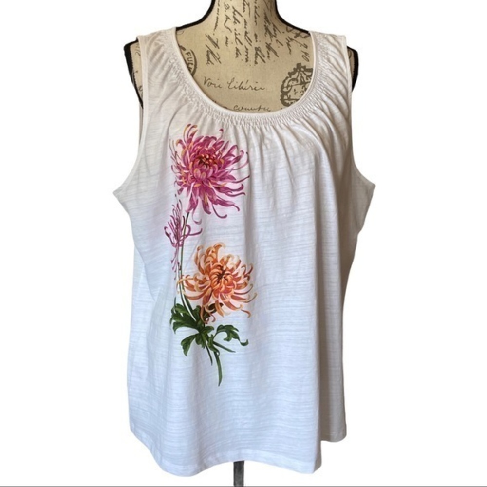 Saint Johns Bay Tank Top Like New 1X - Picture 5 of 6